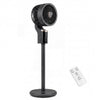 Compact Oscillating Standing Fan with 70° Oscillation and 90° Tilt for Home Office-Black - Gallery View 1 of 10
