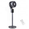 Compact Oscillating Standing Fan with 70° Oscillation and 90° Tilt for Home Office-Gray - Gallery View 1 of 10