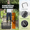 24” peat moss spreader with U-shape handle and upgraded side latches for easy, efficient spreading of compost and sand.