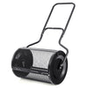 24” peat moss spreader with U-shape handle and durable mesh cage for efficient spreading of compost and manure.