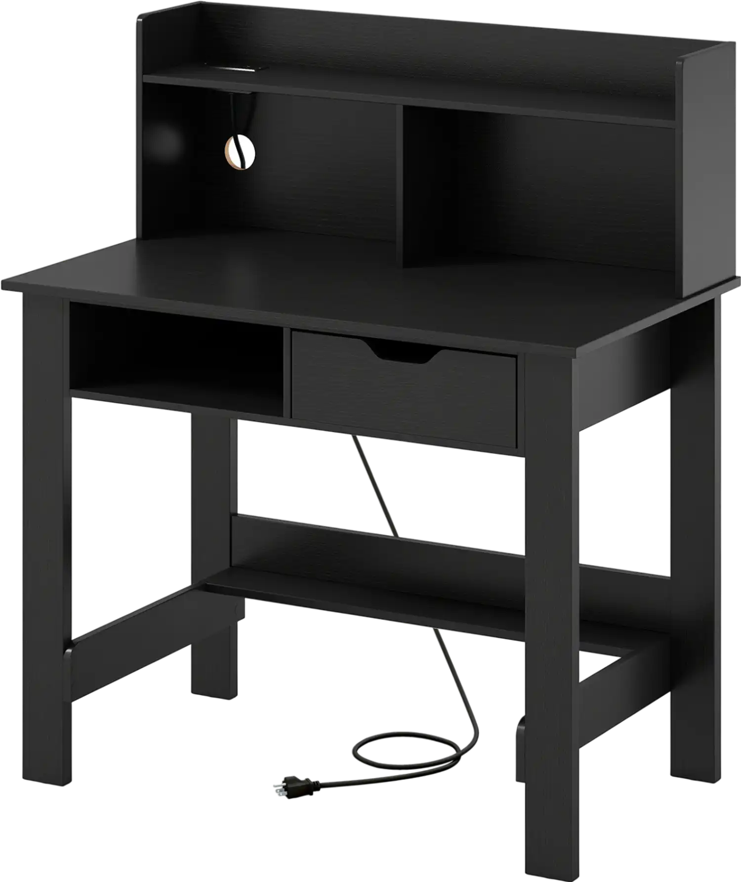 Costway Computer Desk w/ Power Outlets USB Ports Type-C 768934251 New
