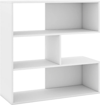 Costway Concave Bookcase 3 Open Shelves Anti-Toppling 31935441 New