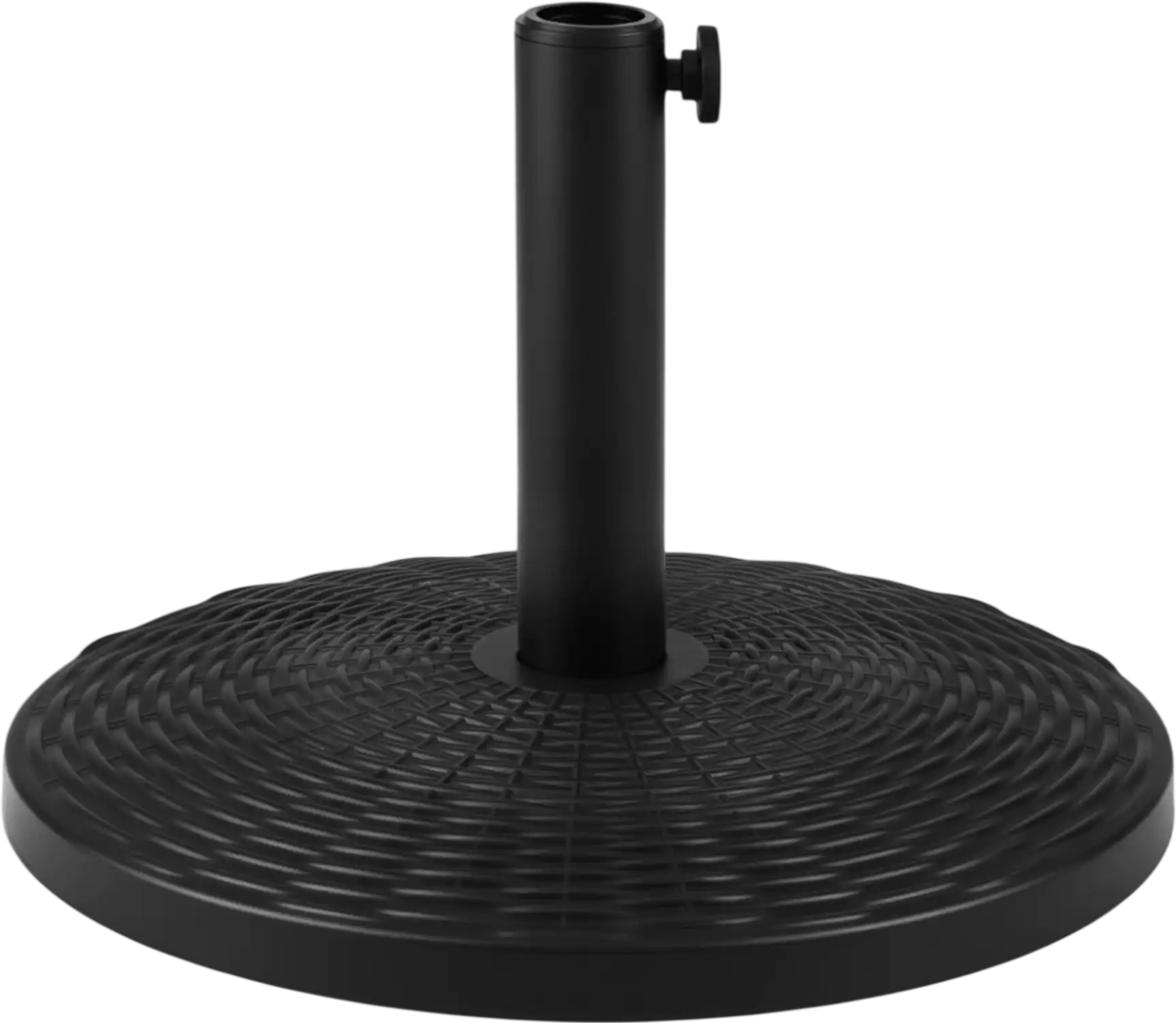 Costway Concrete Patio Umbrella Base Rattan Pattern 54906216 New