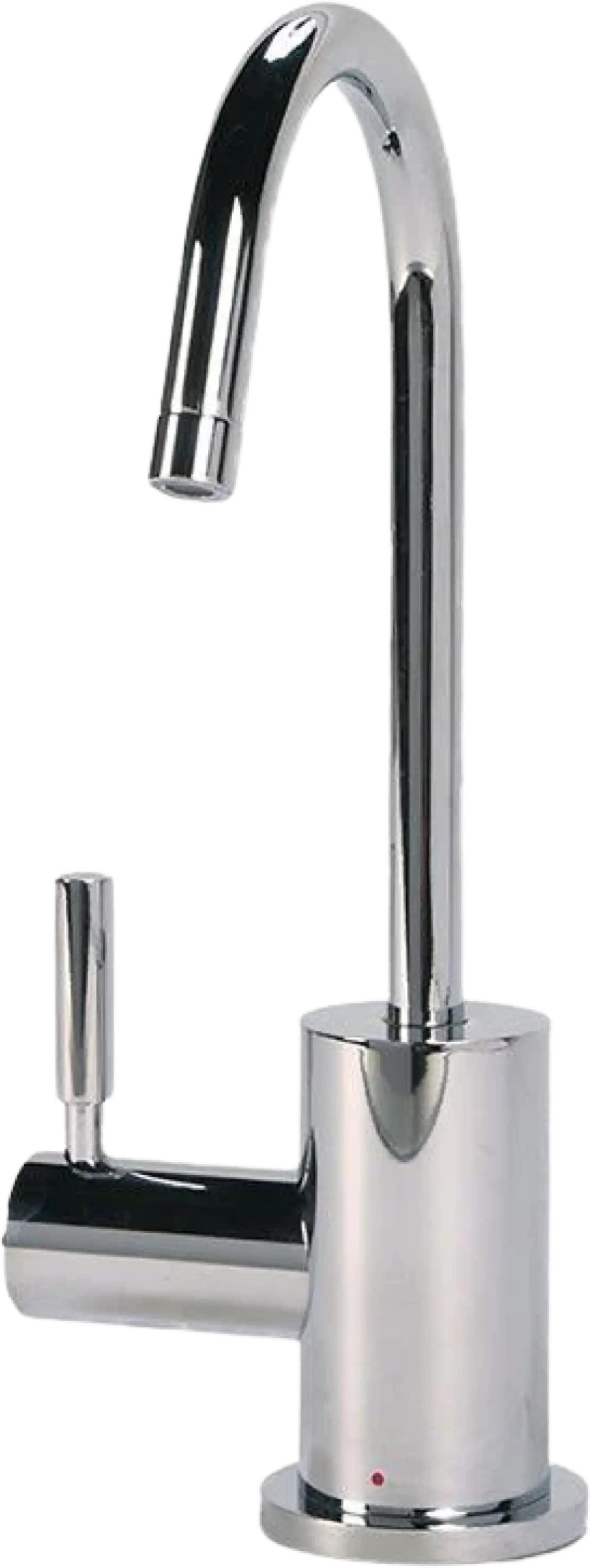 AquaNuTech Contemporary C-Spout Hot Water Only Filtration Faucet New