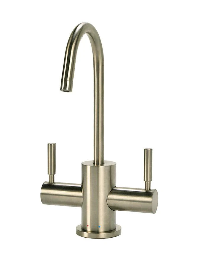 AquaNuTech Contemporary C-Spout Hot & Cold Water Filtration Faucet New