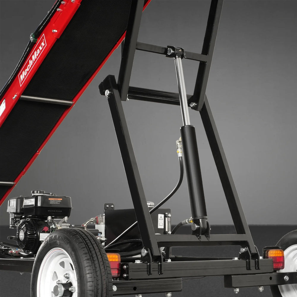 Firewood Conveyor,  7HP 212cc Gasoline Powered Max. 124" Lift Height,  236'' Length,  16" Width,  HC2016