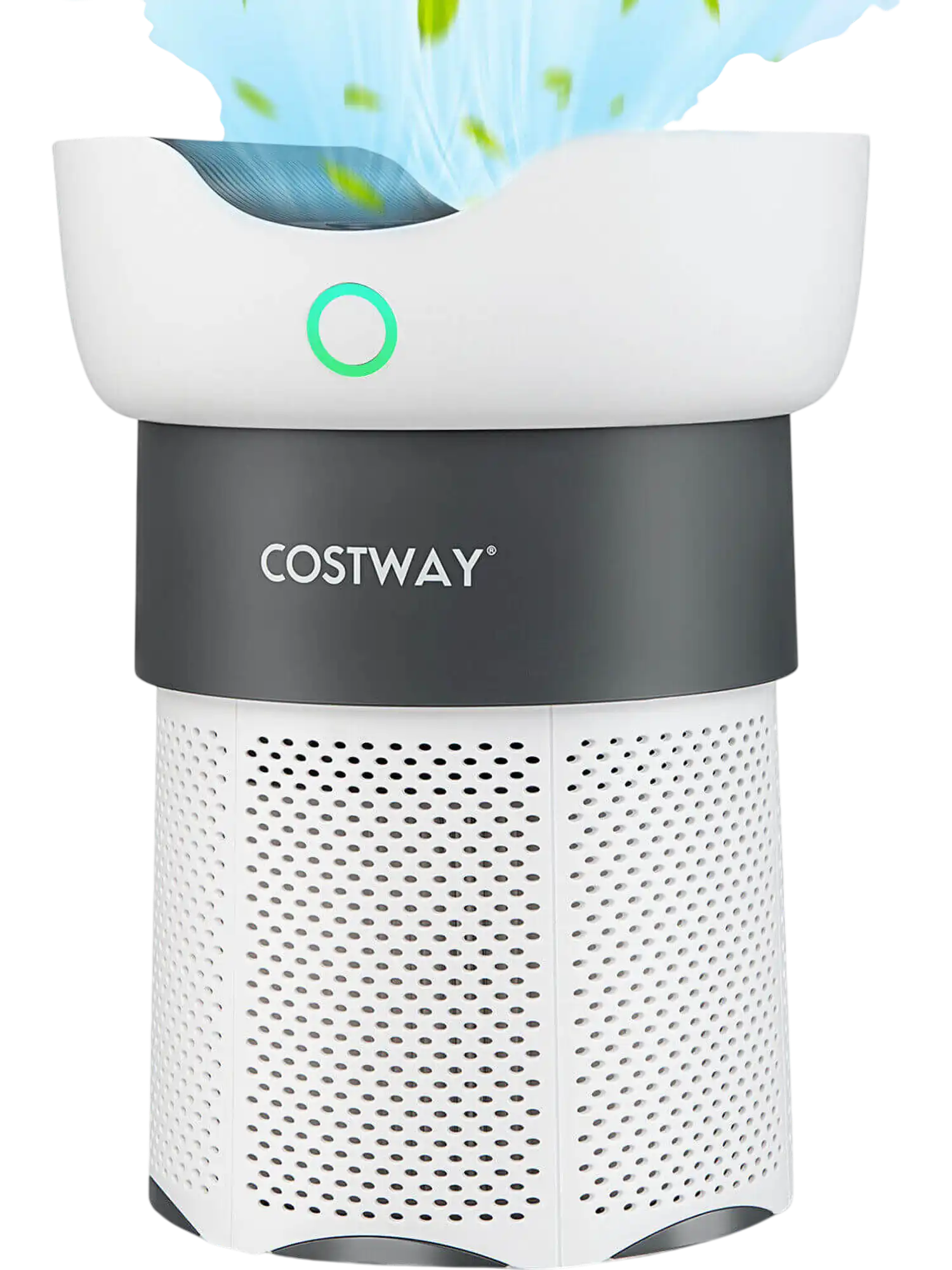 Costway H13 HEPA Air Purifier Sleep Mode Home Office 1300 Sq Ft 47896135 New