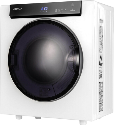 Costway Portable Laundry Dryer 2.6 Cu.ft with Touch Panel 1400W New
