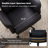 Criss Cross Chair Adjustable Swivel Vanity Chair with 5-Position Armrests - Gallery View 7 of 11