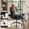Criss Cross Chair Adjustable Swivel Vanity Chair with 5-Position Armrests - Gallery View 9 of 11