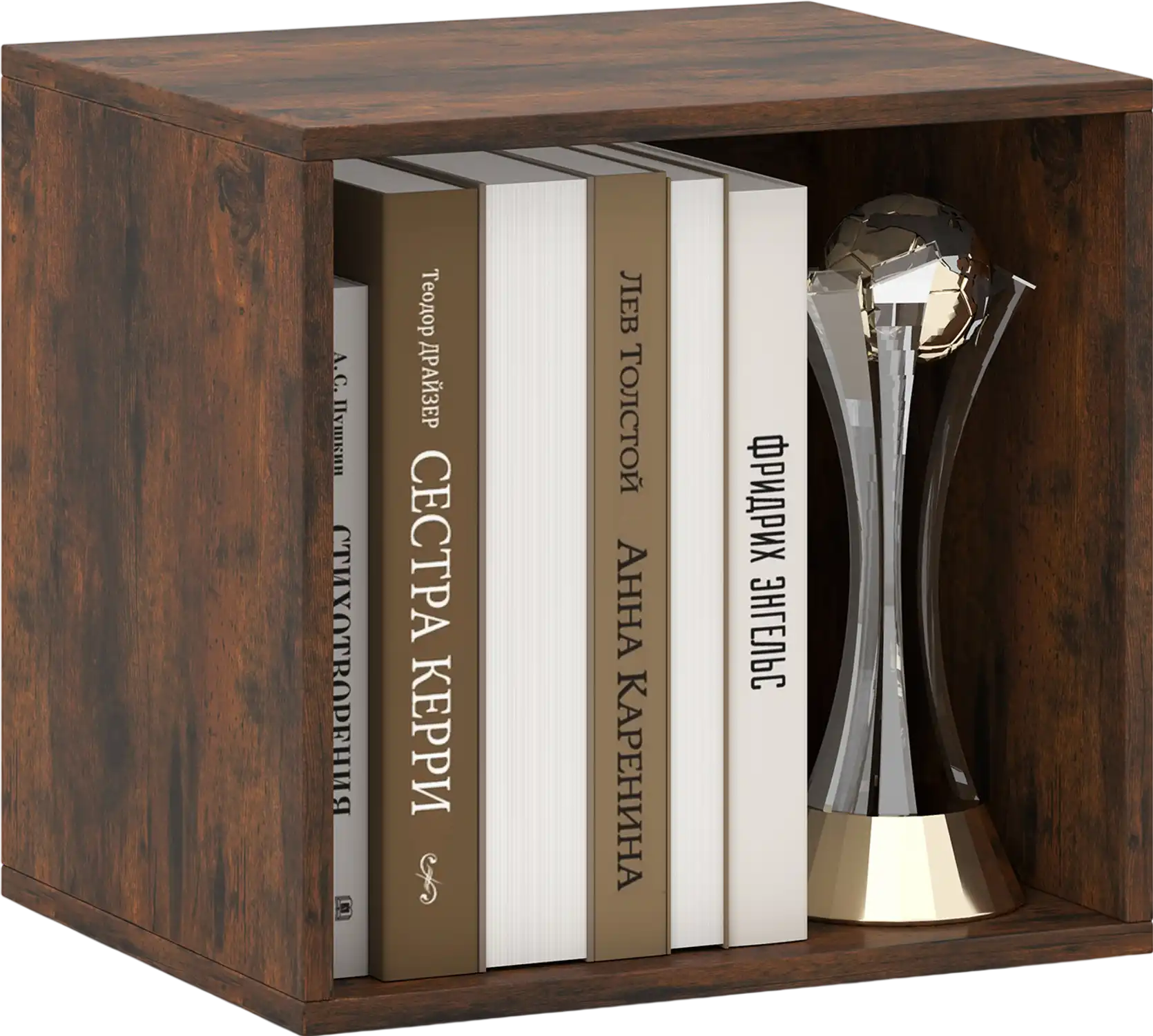 Costway Stackable Cube Storage Organizer Open Bookshelf Wood Display Shelf 587361942 New