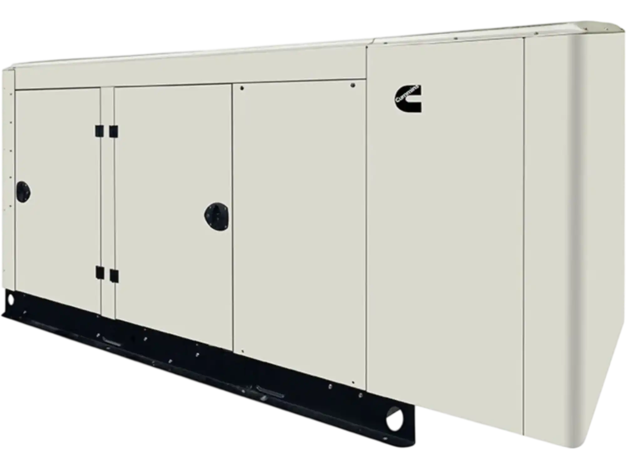 Cummins RS100 100kW Standby Generator Dual Fuel Propane Natural Gas Liquid Cooled 3 Phase 277/480V CARB A054F873 New