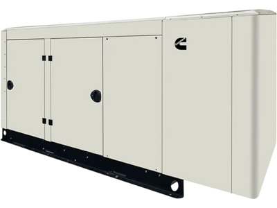 Cummins RS100 100kW Standby Generator Dual Fuel Propane Natural Gas Liquid Cooled 3 Phase 277/480V CARB A054F873 New