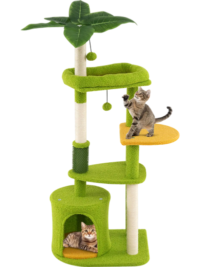 Costway Multi-Level Cat Tree Kitty Tower for Adult Cats 69342692 New