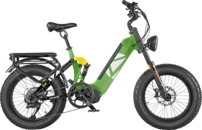 Cyrusher Quest Electric Bike Mid-Drive Step-Through 28 MPH 80 Mile Range 1000W New
