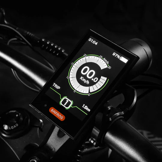 Cyrusher Hurricane Electric Bike Carbon Fiber Mid-Drive 25 MPH 55 Mile Range 1000W New