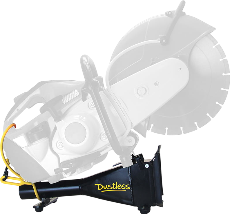 Dustless DustBull & Universal Mounting Kit for Concrete Saws New