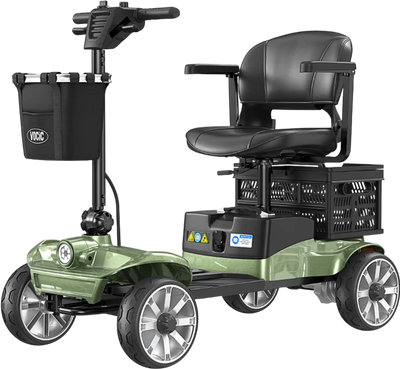 Vocic D35 Mobility Scooter with Shopping Cart 21 Mile Range 3.7 MPH 250W New