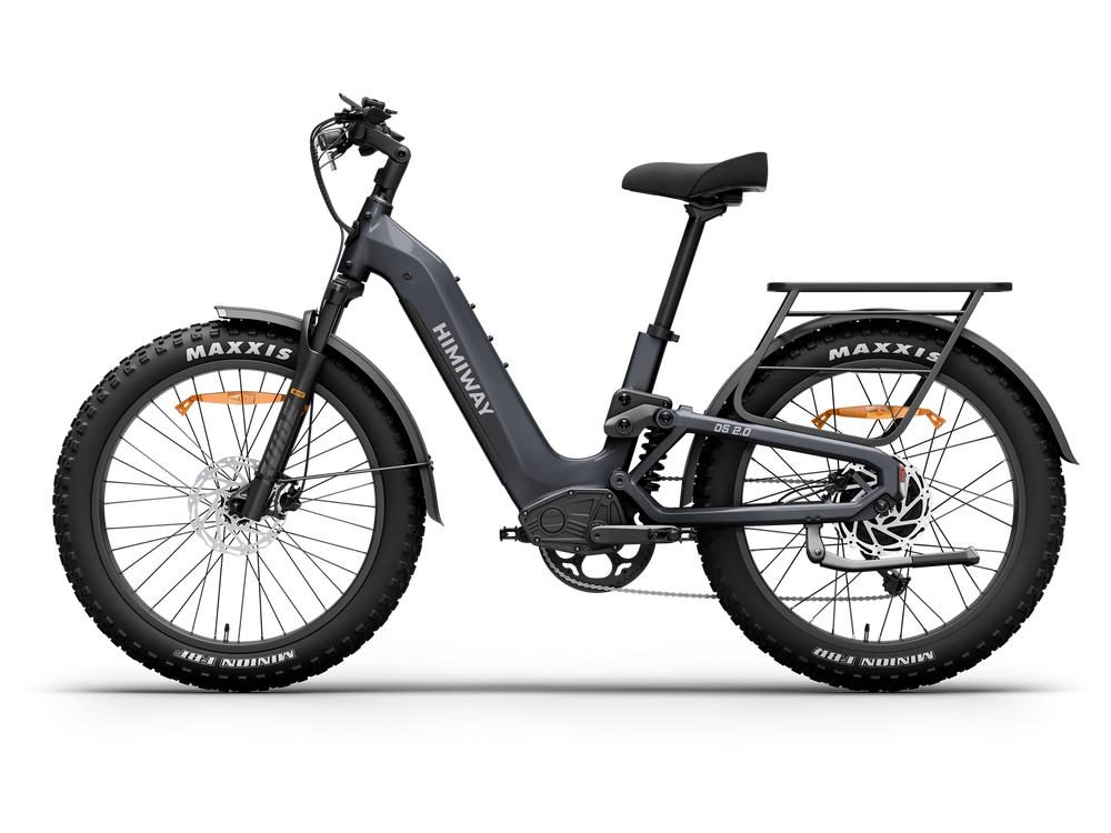 Himiway D5 2.0 Electric Bike 70 Mile Range 28 MPH Step Thru 48V 750W New
