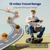 Vocic D50 Mobility Scooter 4-Wheel Lightweight Folding 15.5 Mile Range 250W 3.7 MPH New