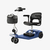 Vocic D50 Mobility Scooter 4-Wheel Lightweight Folding 15.5 Mile Range 250W 3.7 MPH New