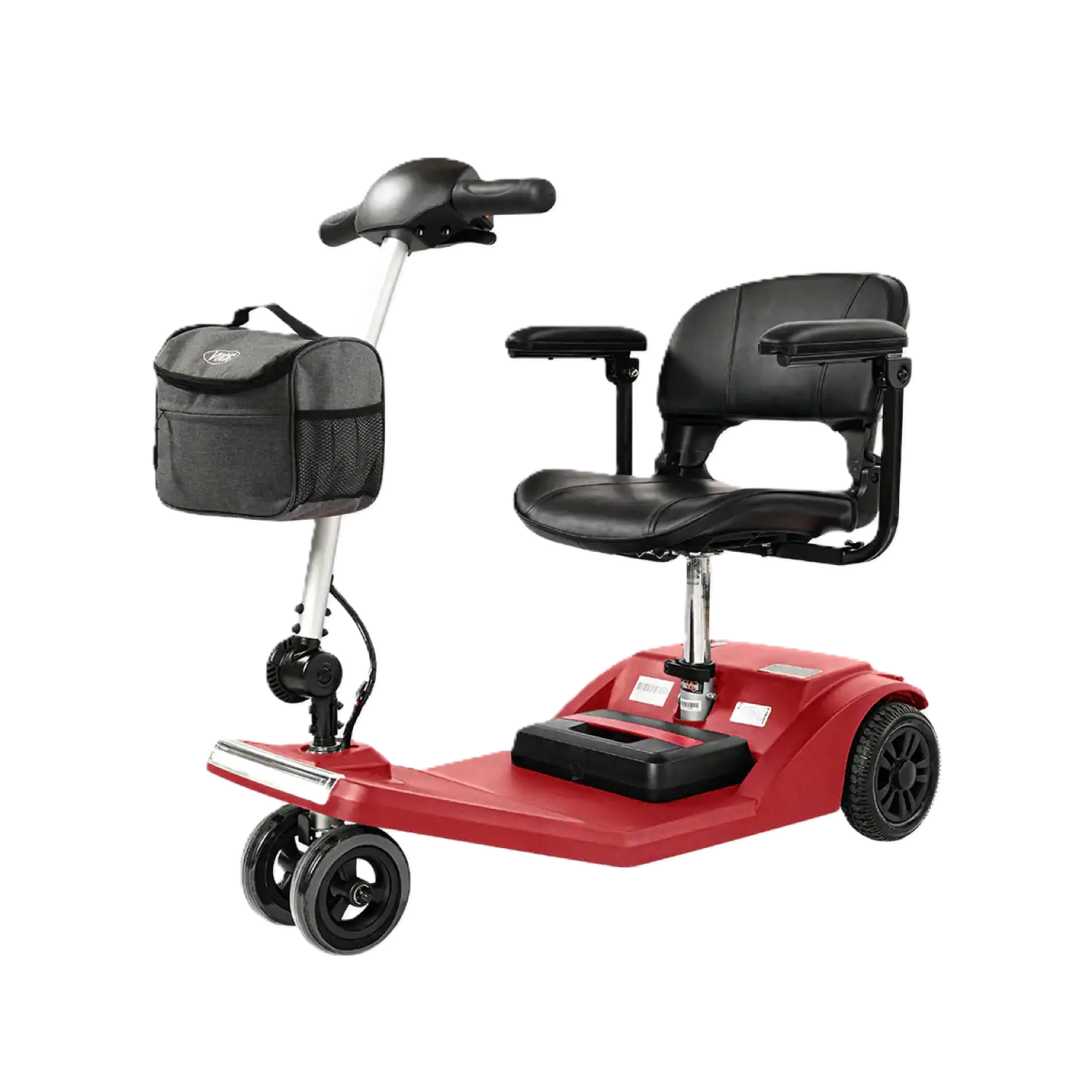 Vocic D50 Mobility Scooter 4-Wheel Lightweight Folding 15.5 Mile Range 250W 3.7 MPH New