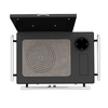 Drolet Outback Chef Wood Burning Cook Stove Cast Iron Hotplate 4 Door Ceramic Glass DB04800 New