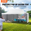 Vevor Pop-Up Canopy Gazebo Tent 10' x 20' Removable Sidewall with Bag UV Resistant Waterproof White New