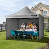 Vevor Pop-Up Canopy Gazebo Tent 10' x 10' Removable Sidewall with Bag UV Resistant Waterproof New
