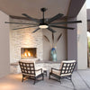 Vevor Ceiling Fan 72" with Light Remote 8-Blade DC Motor Reversible Indoor/Outdoor New