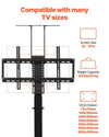 Vevor Motorized TV Lift Stand Fits 32–70" TVs 120 Lb Load 39" Adjustable Height Remote Control New