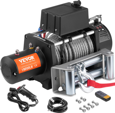 Vevor Electric Winch 18,000 Lbs Truck 7/16