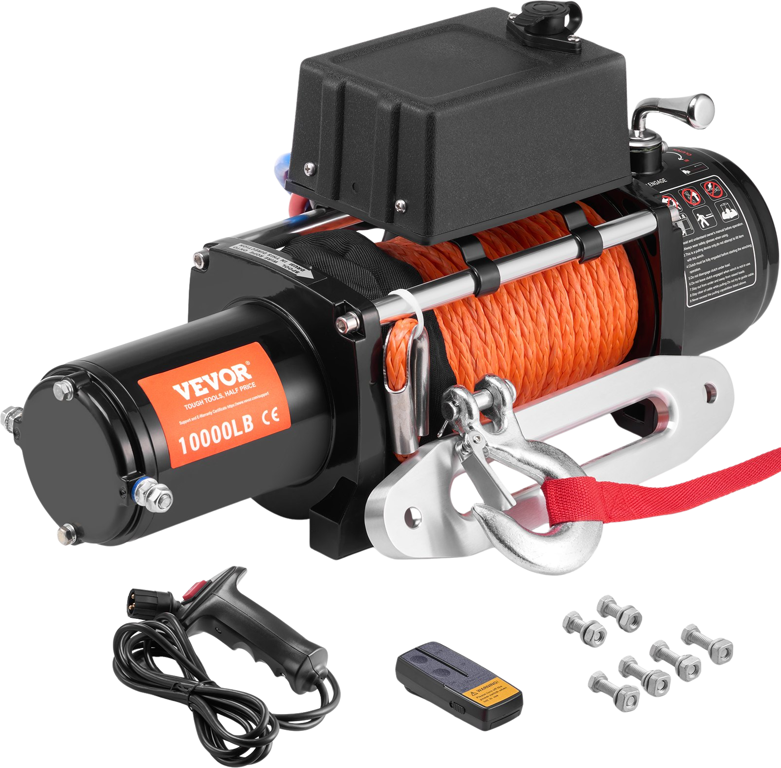 Vevor Electric Winch 10,000 Lbs Truck 7/20