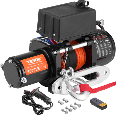 Vevor Electric Winch 6,000 Lbs Truck 1/4