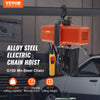 Vevor Electric Hoist 1100 lbs Capacity G100 Chain 15' Lift Height 120V Single Phase 10' Wired Remote New