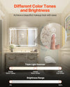 Vevor LED Bathroom Mirror 32" x 48" Anti-Fog and Dimmable Lighting New