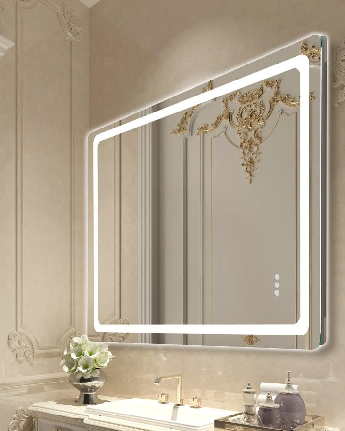 Vevor LED Bathroom Mirror 36" x 48" Anti-Fog and Dimmable Lighting New