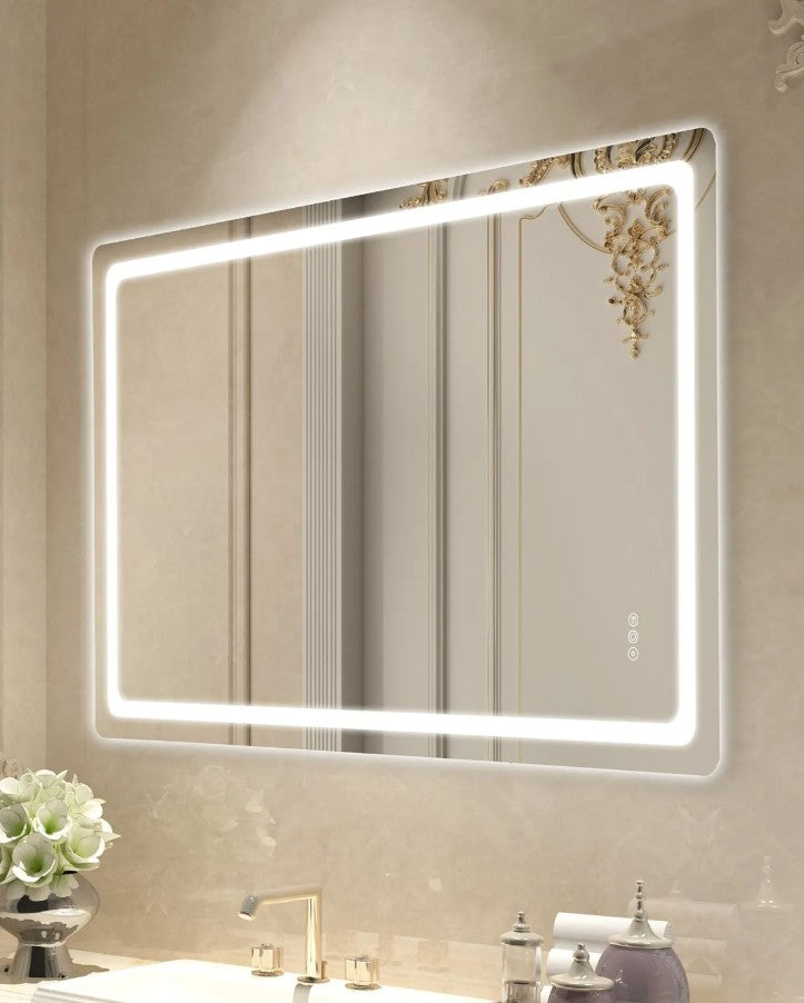 Vevor LED Bathroom Mirror 36" x 60" Anti-Fog and Dimmable Lighting New