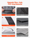 Vevor Electric RV Retractable Awning 18' with 4-Layer Vinyl Fabric and Aluminum Frame New