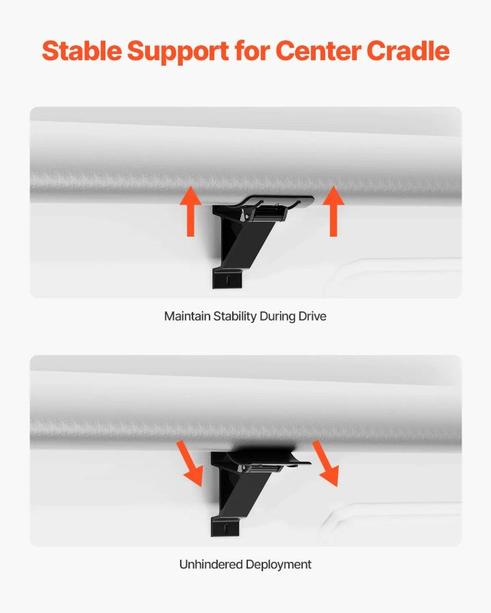 Vevor Electric RV Retractable Awning 18' with 4-Layer Vinyl Fabric and Aluminum Frame New