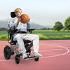 Vevor Electric Wheelchair 17.7" Seat 300 Lbs Capacity Adjustable Backrest Foldable 13 Mile Range New