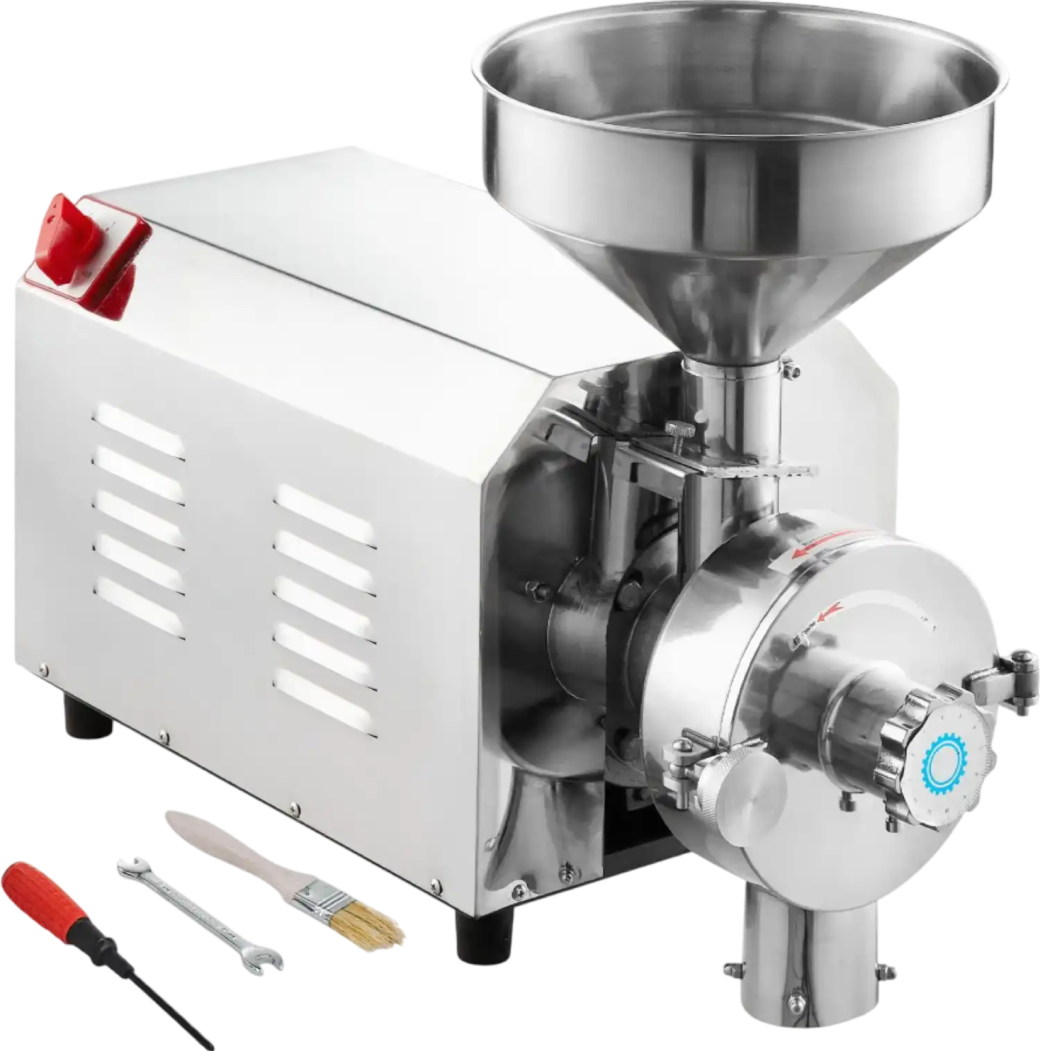 Vevor Commercial Grain Grinder Mill 3000W 220 Lbs/H Capacity New