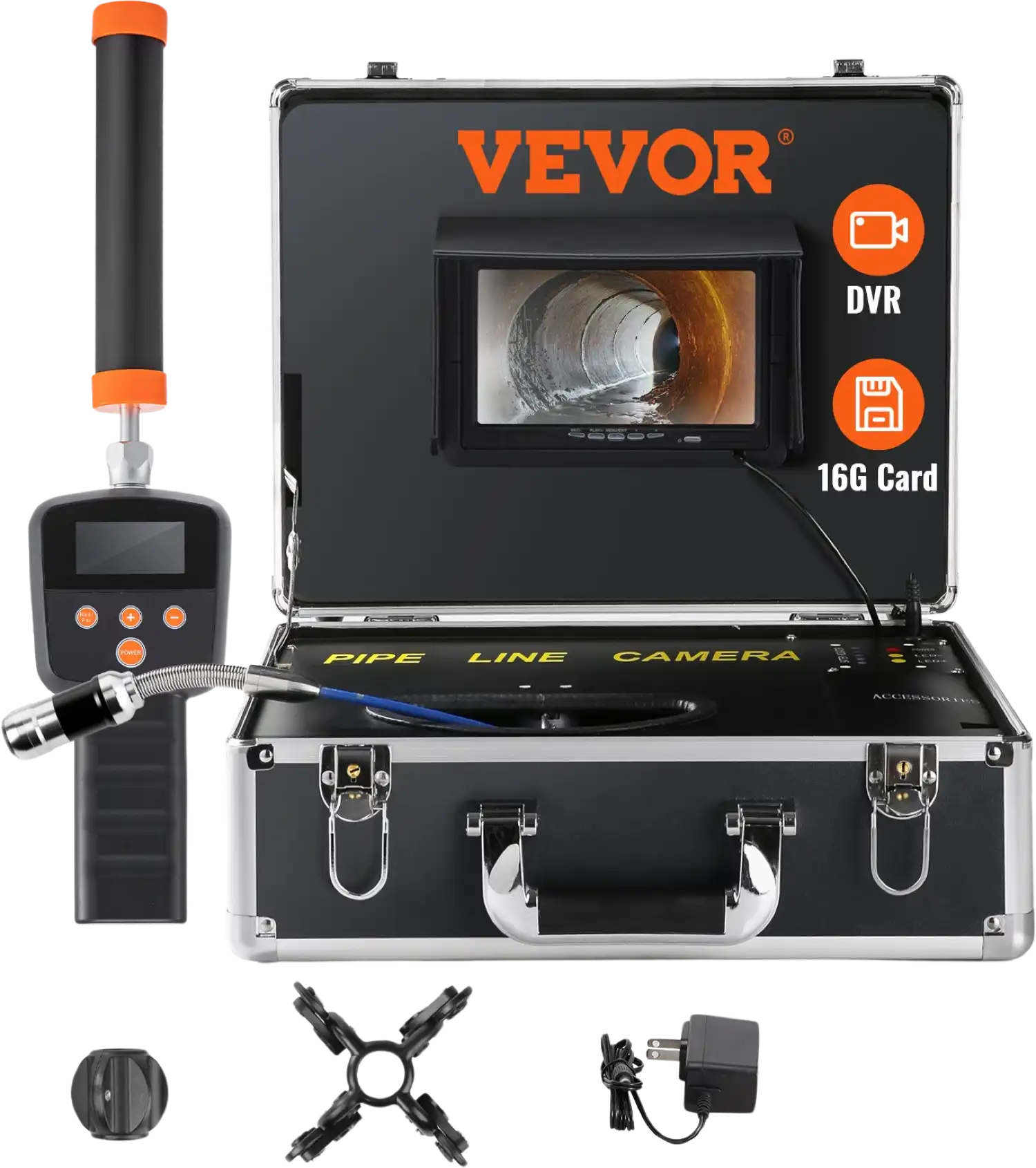 Vevor Sewer Camera 100' 30M or 131' 40M Pipeline Inspection 7
