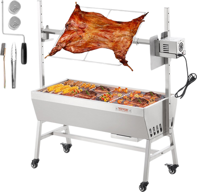 Vevor Spit Rotisserie BBQ Grill 37