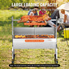 Vevor Spit Rotisserie BBQ Grill 46.6" 198 Lbs Capacity 52W Electric Roaster with Windscreen New