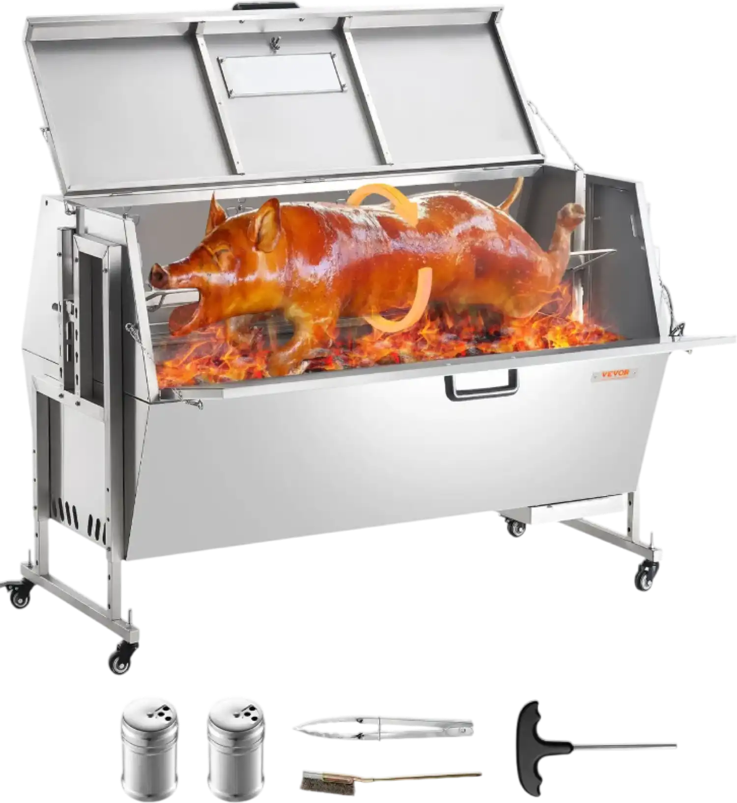 Vevor Spit Rotisserie BBQ Grill 56