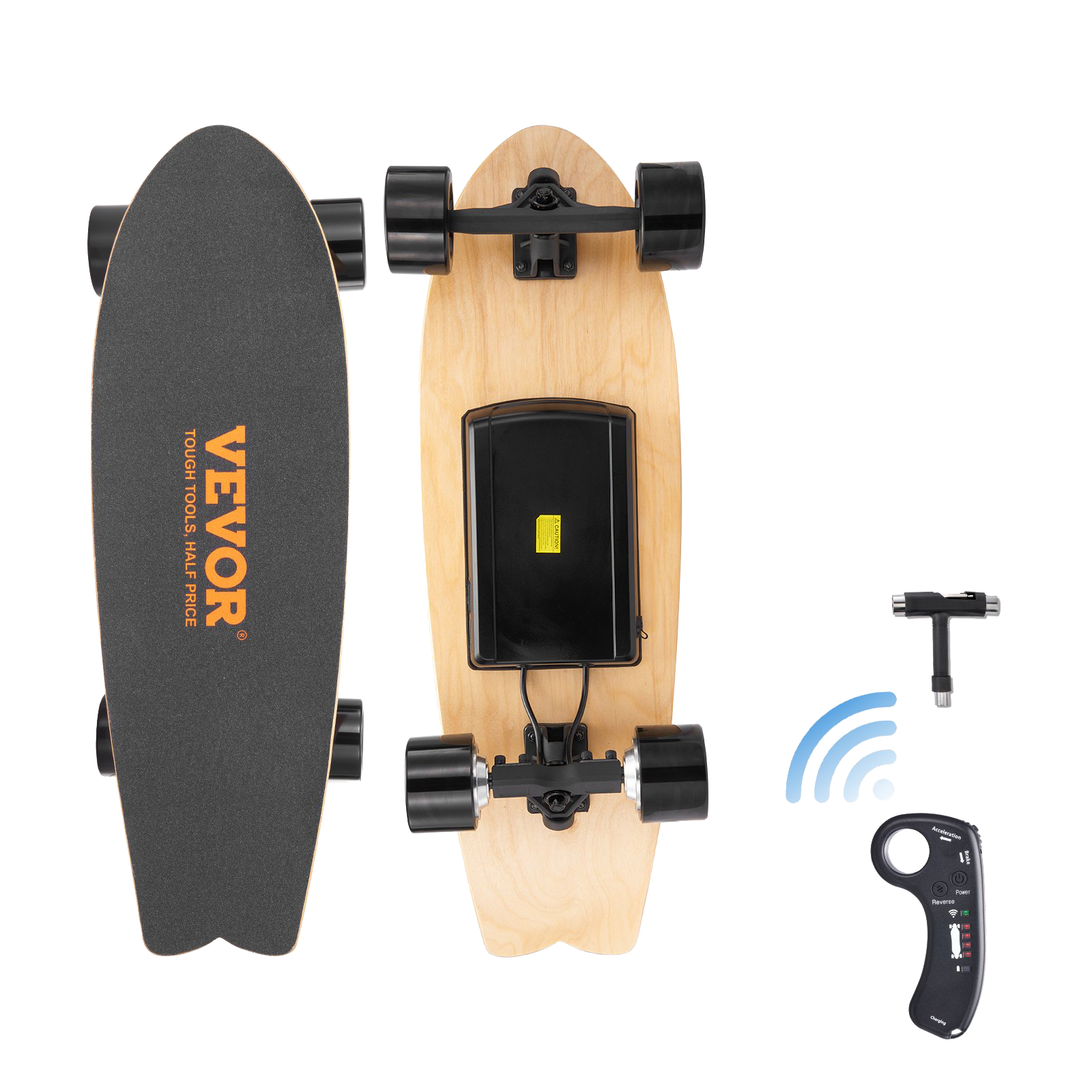 Vevor Electric Longboard Skateboard 30