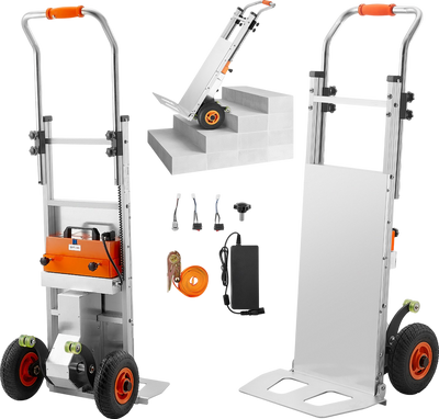 Vevor Electric Dolly 440 Lbs Stair Climbing System 400W Dual Speed with Adjustable Handle New