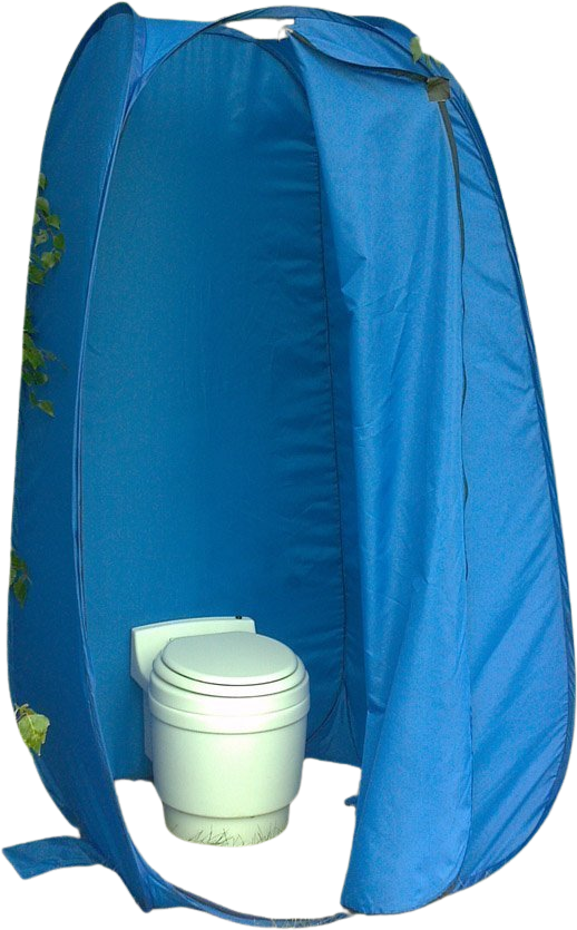 Dry Flush DF1076 Portable Privacy Shelter Pop Up Tent for Portable Toilets New