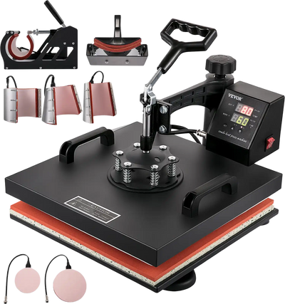 Vevor Heat Press 8-in-1 Sublimation Machine 15
